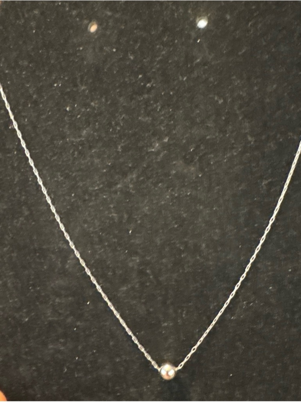 Beautiful sterling silver choker, 15"